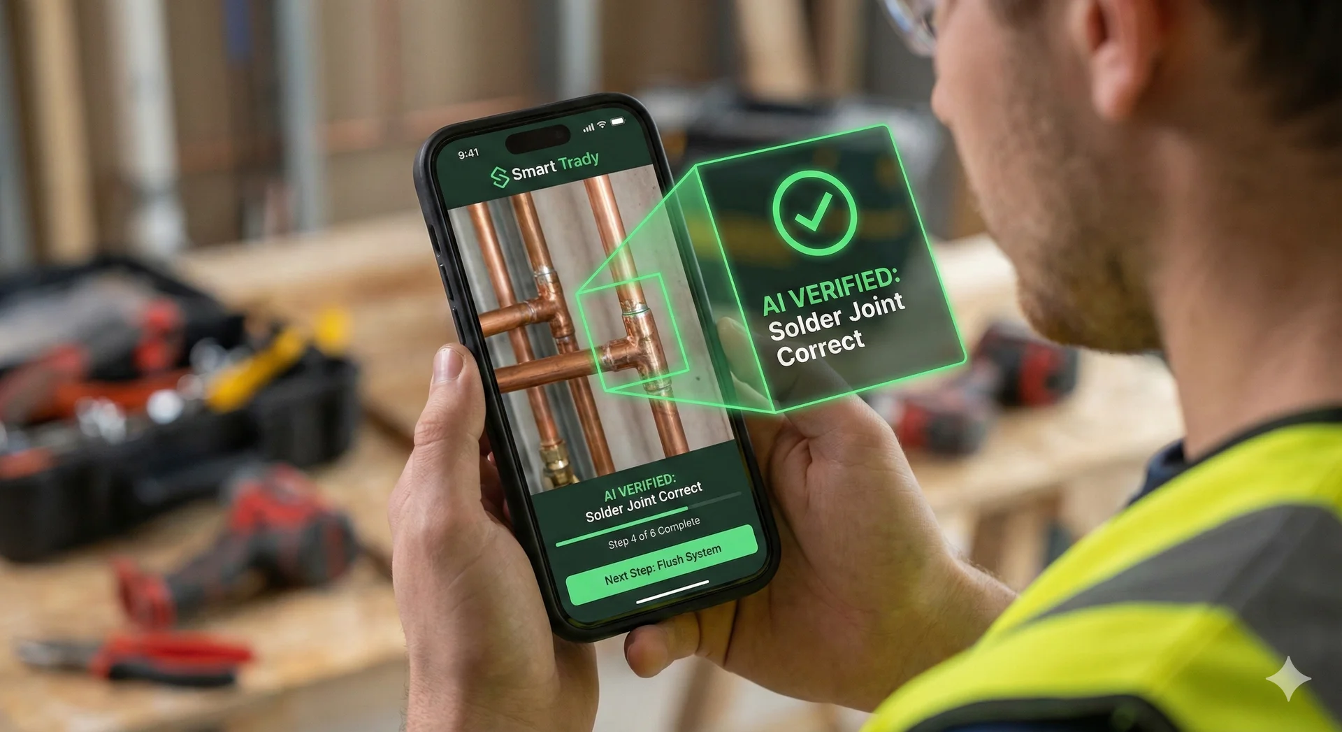 Work verified and safety checked
